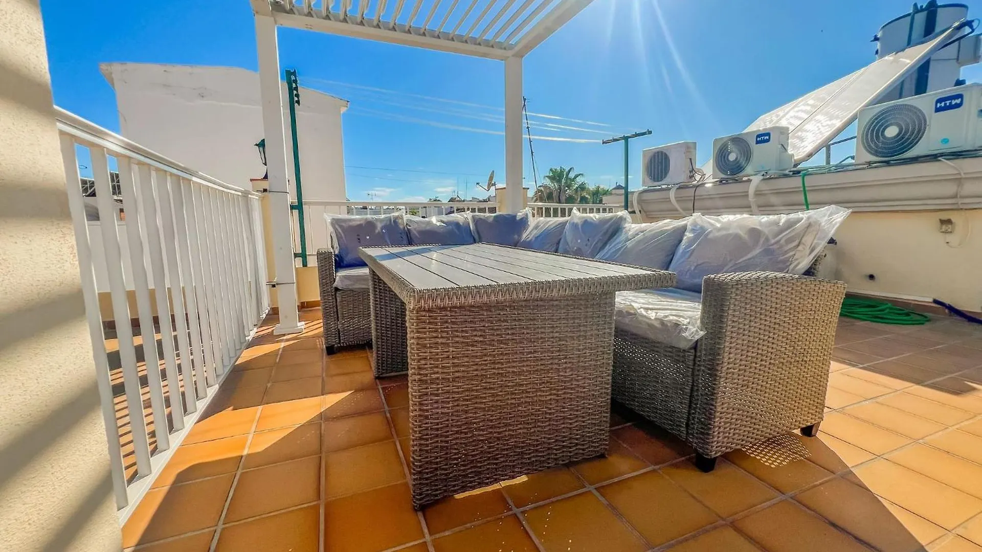 First-Floor Apartment With Private Outdoor Area Communal Rooftop Terrace Ca Nerja Spain